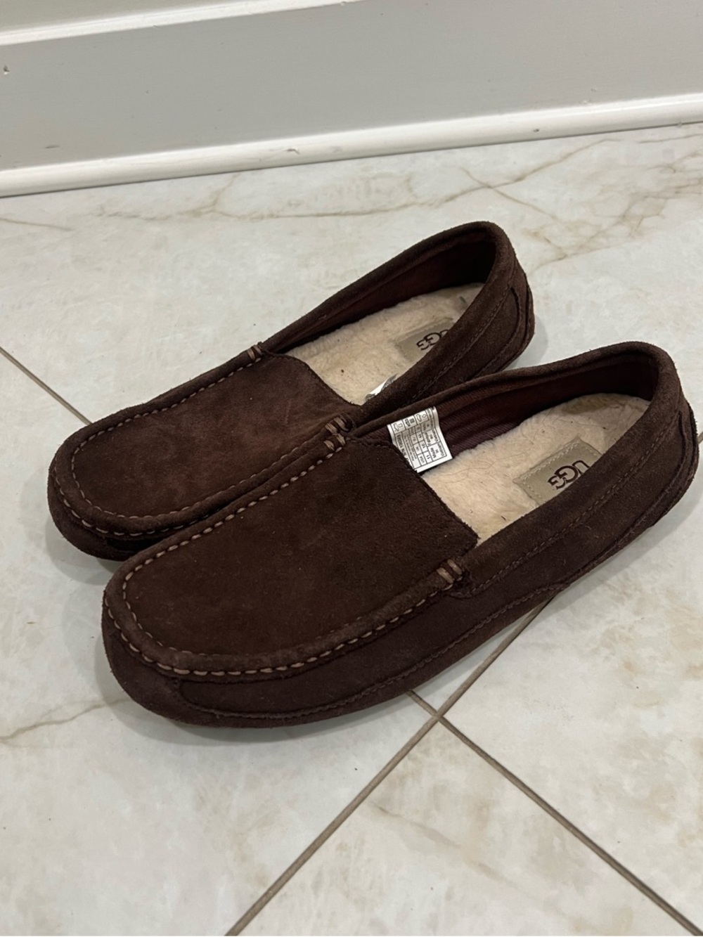 UGG Brown Alder Slippers Size 11 US